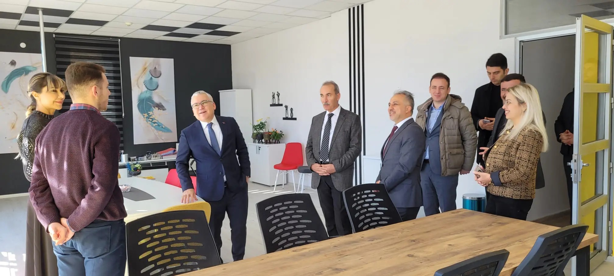 Sivas Valisi Dr. Yılmaz Şimşek’ten Cumhuriyet Teknokent’e Ziyaret